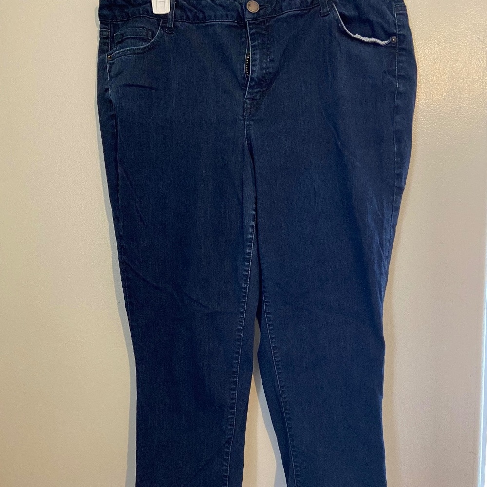 LANE BRYANT Jean Jegging Size 20